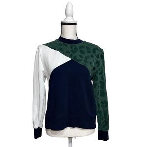 Être Cécile colorblock sweatshirt sweater